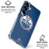 NHL Edmonton Oilers Solid Background Galaxy S25 Clear Case